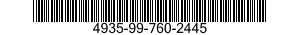 4935-99-760-2445 CABLE ASSEMBLY,POWER 4935997602445 997602445