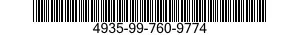 4935-99-760-9774 NUT,PLAIN,BLIND RIVET 4935997609774 997609774