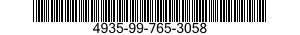 4935-99-765-3058  4935997653058 997653058