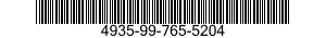 4935-99-765-5204  4935997655204 997655204