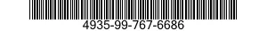 4935-99-767-6686 CABLE ASSEMBLY,SPECIAL PURPOSE,ELECTRICAL,BRANCHED 4935997676686 997676686