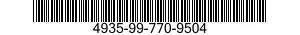4935-99-770-9504  4935997709504 997709504