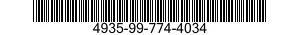 4935-99-774-4034 BASE SPACER ASSEMBL 4935997744034 997744034