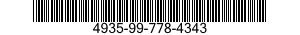 4935-99-778-4343  4935997784343 997784343