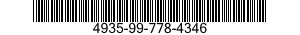 4935-99-778-4346  4935997784346 997784346