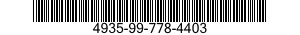 4935-99-778-4403  4935997784403 997784403