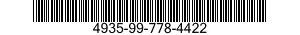 4935-99-778-4422  4935997784422 997784422