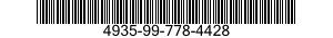 4935-99-778-4428  4935997784428 997784428
