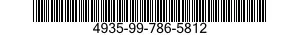 4935-99-786-5812 WIRING HARNESS 4935997865812 997865812