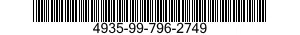 4935-99-796-2749 STRAP 4935997962749 997962749