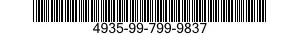 4935-99-799-9837  4935997999837 997999837