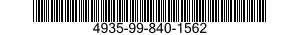 4935-99-840-1562  4935998401562 998401562