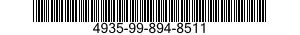 4935-99-894-8511 TEST SET,ELECTRICAL CIRCUIT,GUIDED MISSILE LAUNCHER 4935998948511 998948511