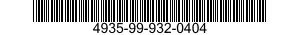 4935-99-932-0404  4935999320404 999320404
