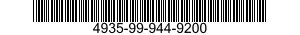 4935-99-944-9200  4935999449200 999449200