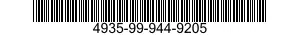4935-99-944-9205  4935999449205 999449205