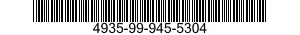 4935-99-945-5304  4935999455304 999455304