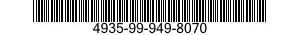 4935-99-949-8070  4935999498070 999498070