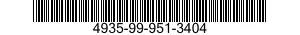 4935-99-951-3404  4935999513404 999513404