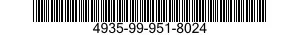 4935-99-951-8024  4935999518024 999518024