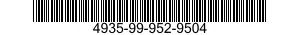 4935-99-952-9504  4935999529504 999529504