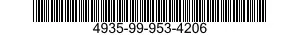 4935-99-953-4206  4935999534206 999534206
