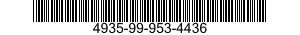 4935-99-953-4436  4935999534436 999534436