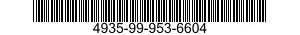 4935-99-953-6604  4935999536604 999536604