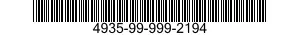 4935-99-999-2194  4935999992194 999992194