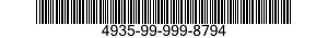 4935-99-999-8794  4935999998794 999998794
