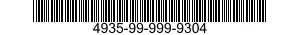 4935-99-999-9304  4935999999304 999999304