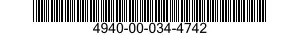 4940-00-034-4742  4940000344742 000344742