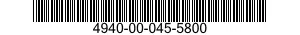 4940-00-045-5800  4940000455800 000455800