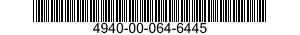 4940-00-064-6445 TABLE,ELECTRICAL TEST AND MAINT 4940000646445 000646445