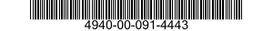4940-00-091-4443  4940000914443 000914443