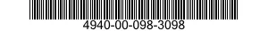 4940-00-098-3098  4940000983098 000983098