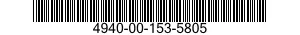 4940-00-153-5805  4940001535805 001535805