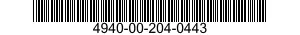 4940-00-204-0443  4940002040443 002040443