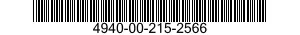 4940-00-215-2566  4940002152566 002152566