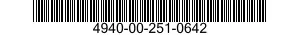 4940-00-251-0642 CORKSCREW,SQUARESTO 4940002510642 002510642