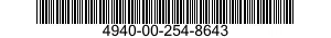 4940-00-254-8643  4940002548643 002548643
