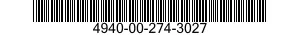 4940-00-274-3027 DEGREASER 4940002743027 002743027