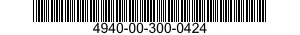 4940-00-300-0424  4940003000424 003000424