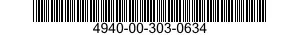 4940-00-303-0634  4940003030634 003030634