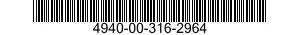 4940-00-316-2964  4940003162964 003162964