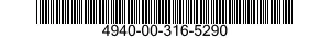 4940-00-316-5290  4940003165290 003165290