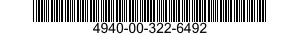 4940-00-322-6492  4940003226492 003226492