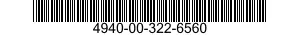 4940-00-322-6560  4940003226560 003226560
