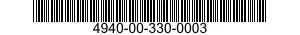 4940-00-330-0003  4940003300003 003300003