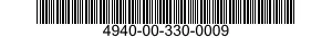 4940-00-330-0009  4940003300009 003300009